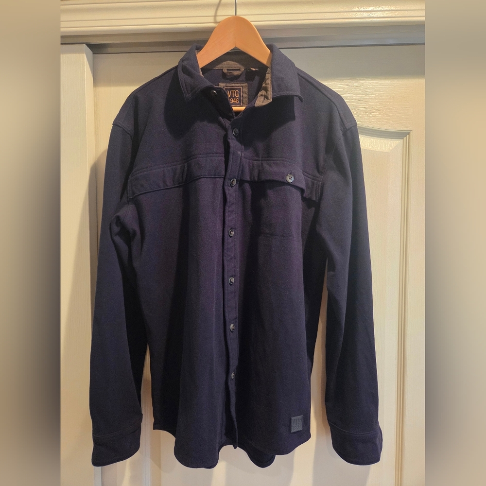 Men's VTG 1946 Navy Shirt Jacket